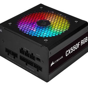 پاور CORSAIR CX550F RGB فول ماژولار (استوک)